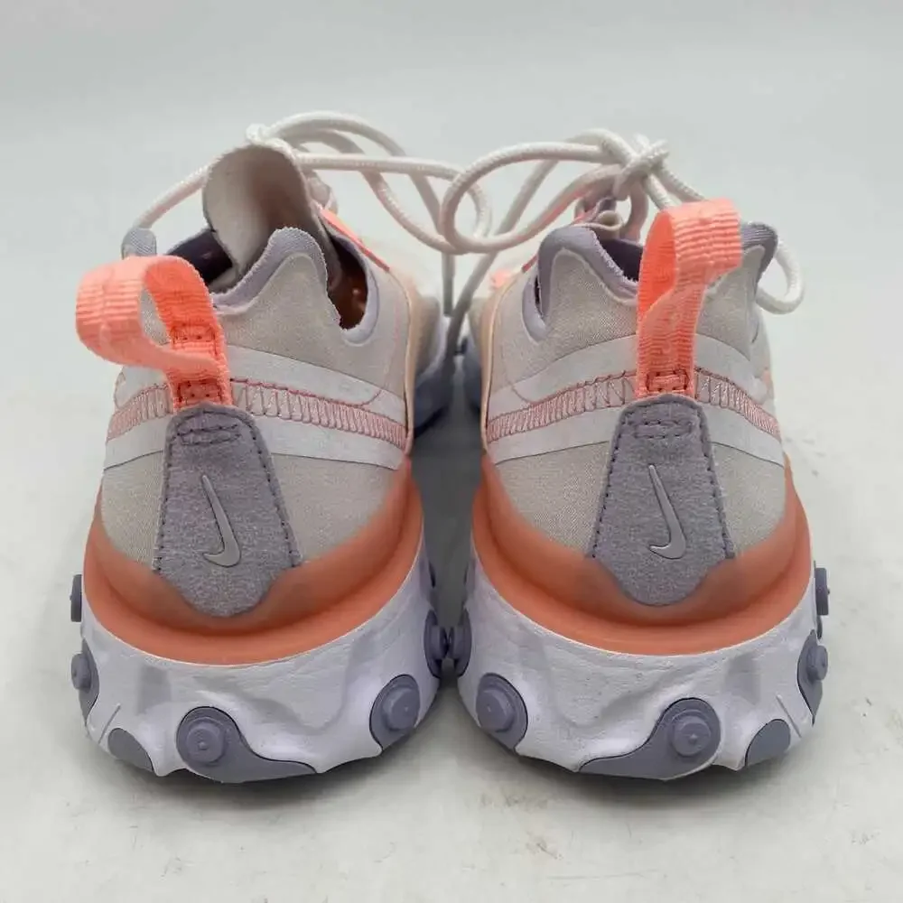 Nike Pink White React Element Sneakers | Women’s Size 8